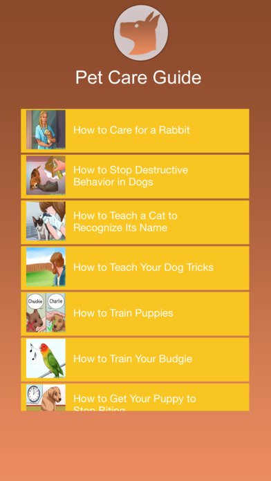 Pet Training & Care Guide screenshot 2