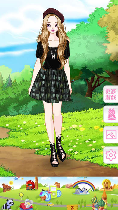 甜心公主沙龙-女生化妆游戏 screenshot 2