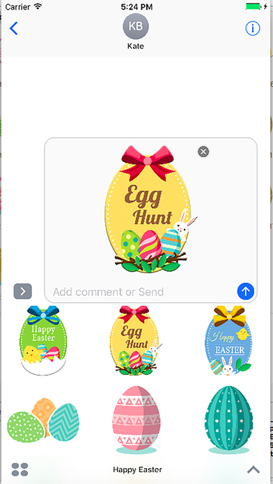 Happy Easter stickers & emoji screenshot 2