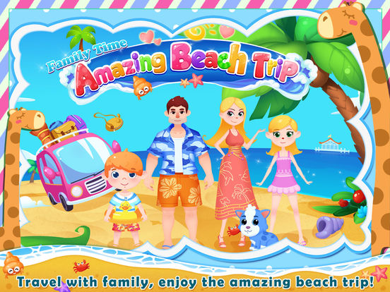 Amazing Beach Trip - Family Time на iPad