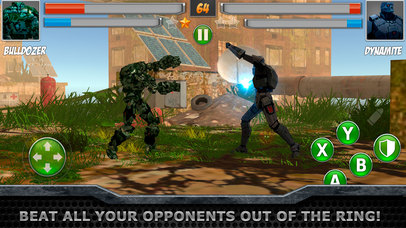 Robot Fighting Kung Fu Battle Full screenshot 3