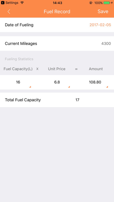 Fuel Assistant – Fuel Consumption and Cost screenshot 4