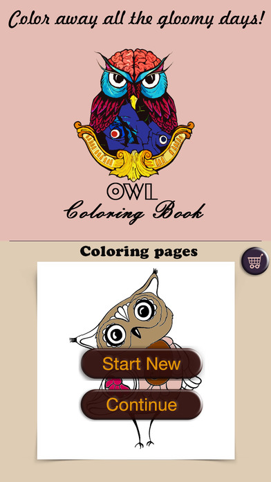 Owl Coloring Book – Color Pages for Stress Relief screenshot 3