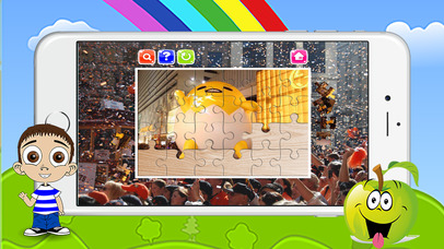 Funny Cartoon Parade Jigsaw Puzzles Games for Kids screenshot 3