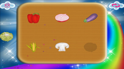 Match The Vegetables Wood Puzzle screenshot 2