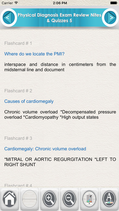 Basics of Physical Diagnosis Exam Review 3000 Q&A screenshot 2