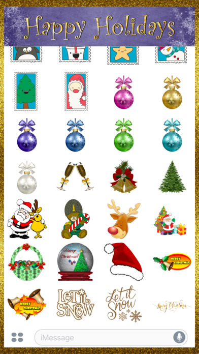 Merry Christmas & Happy New Year Cool Stickers screenshot 2