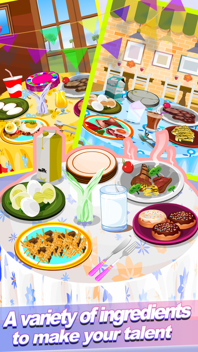 Cooking game－making breakfast screenshot 2