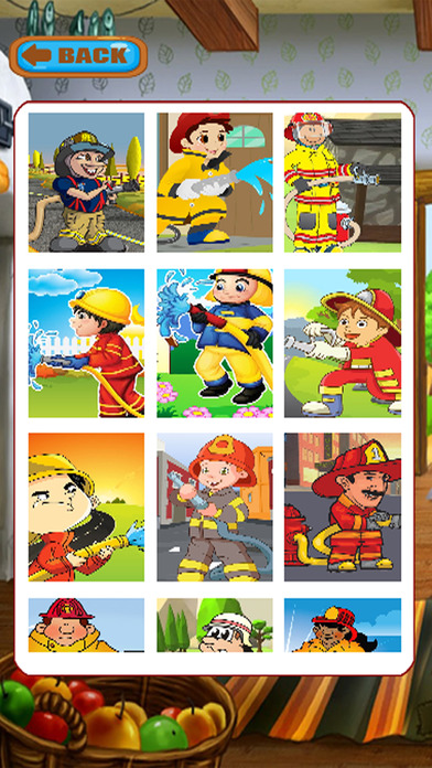 Learn Puzzles For Kids Games Jigsaw Fireman screenshot 2