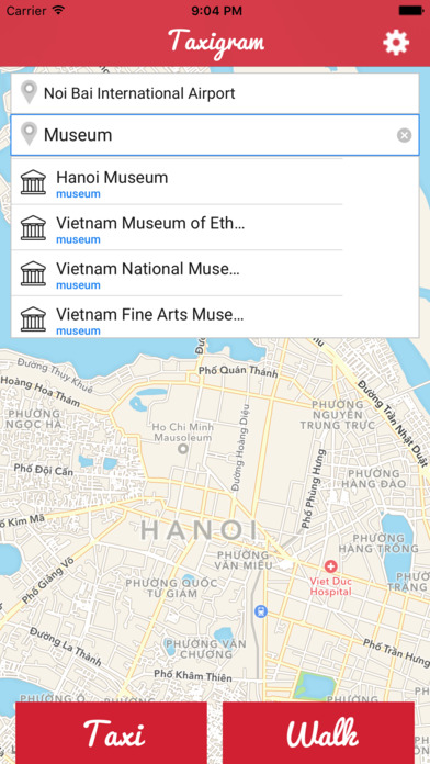 Taxigram Hanoi screenshot 4