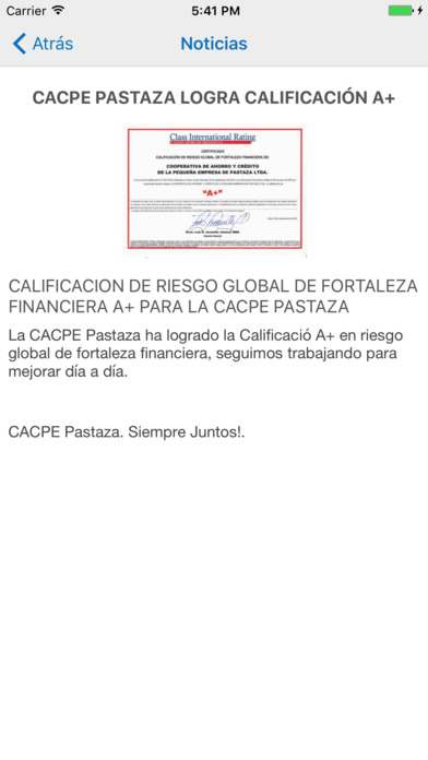 CACPE Online - CACPE Pastaza screenshot 4