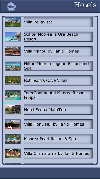 Tahiti & Moorea Island Offline Tourism Guide screenshot 4