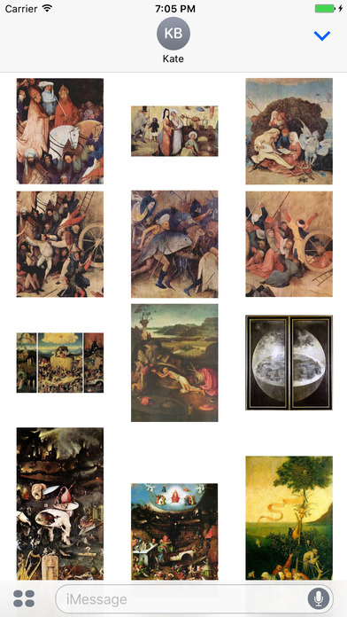 Hieronymus Bosch Artworks Stickers screenshot 2
