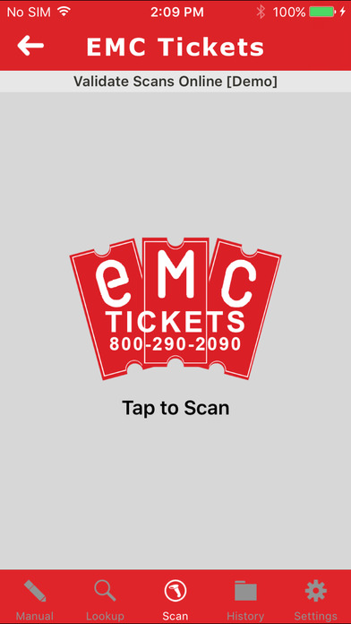 EMC Tickets screenshot 2
