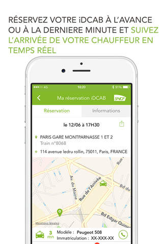 iDPASS: VTC-Taxi,location et + screenshot 3