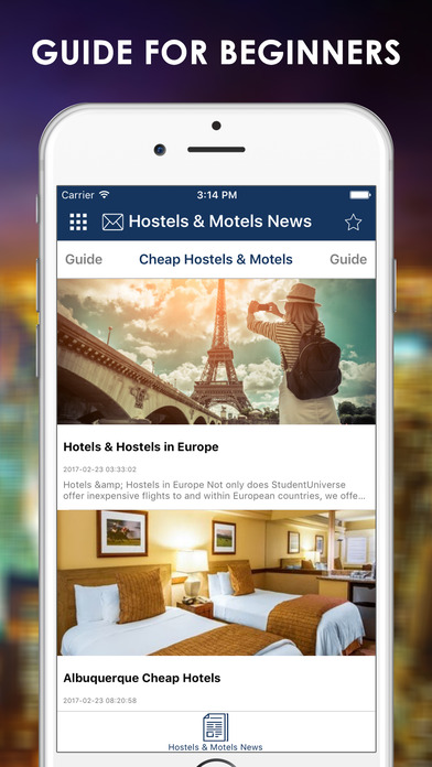 Hostels & Motels News: Find Cheap & Discounts screenshot 2