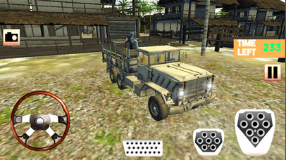 Real Drive UK Army Cargo Truck screenshot 3