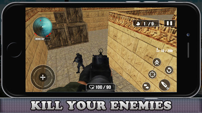 Classic Commander Shooting Sniper War Pro screenshot 2