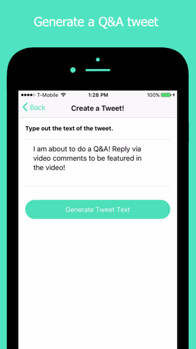 You&A Lite - Downloadable Twitter Video Questions screenshot 2