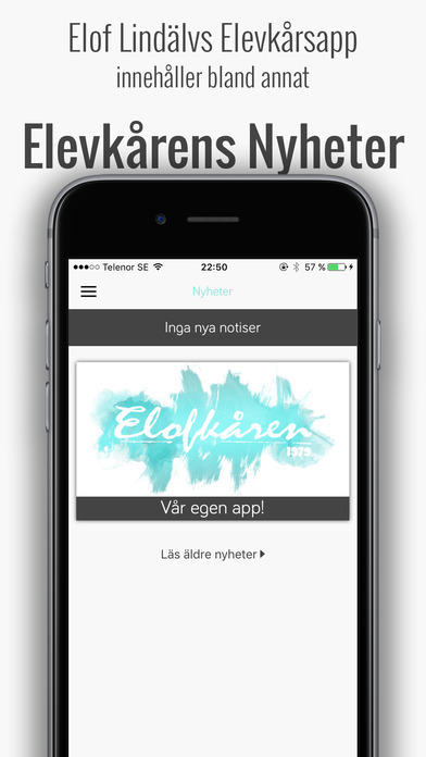 Elof Lindälvs Elevkårsapp screenshot 2