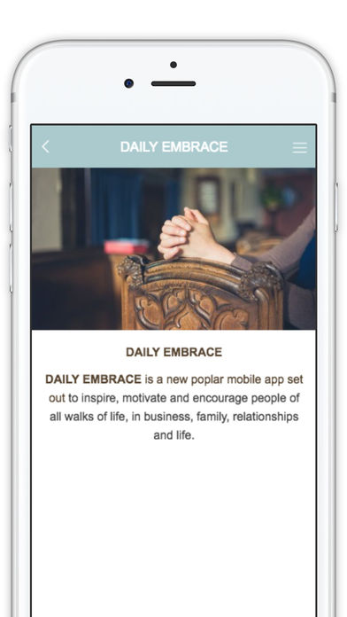 Daily Embrace screenshot 2