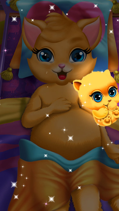 My Pet Kitty Newborn Baby - Mommy & Baby Care Game screenshot 4