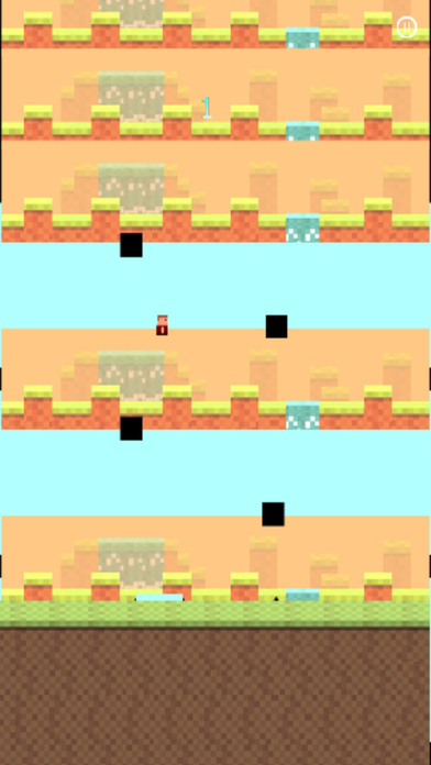 Tiny Man Pixelate Jumper screenshot 2