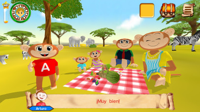 Spanish Safari for Kids screenshot 3