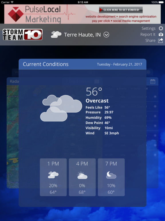 App Shopper: WTHI Storm Team 10 (Weather)