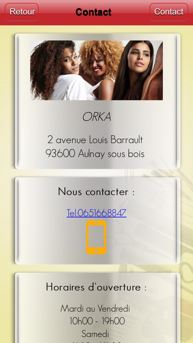 ORKA Coiffure Beauté screenshot 4