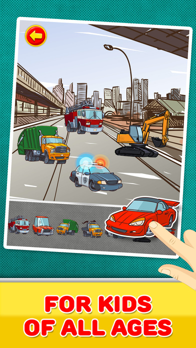 Cars, Trucks & Vehicles - Game for Children screenshot 3