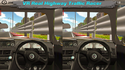 VR Real Highway Traffic Racer screenshot 4