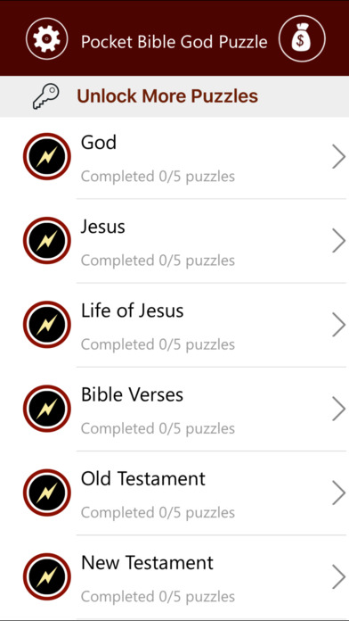 Pocket Bible God Puzzle - Christian Word Search Pu screenshot 2