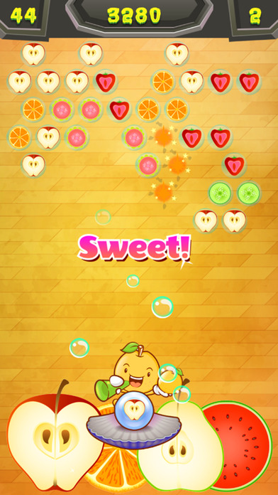 Bubble Shooter Candy Fruit Pop screenshot 2