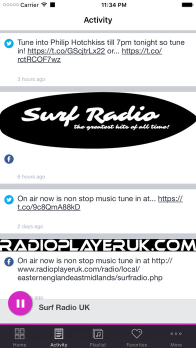 Surf Radio UK screenshot 2