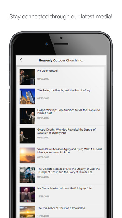 Heavenly Outpour Church, Inc. screenshot 2