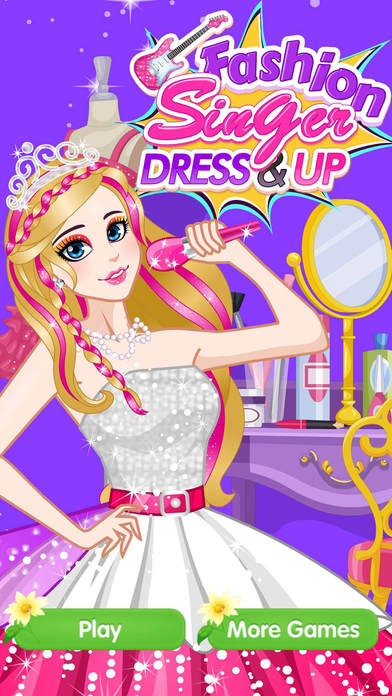 Star Girl - Dress Up Makeover salon games screenshot 2