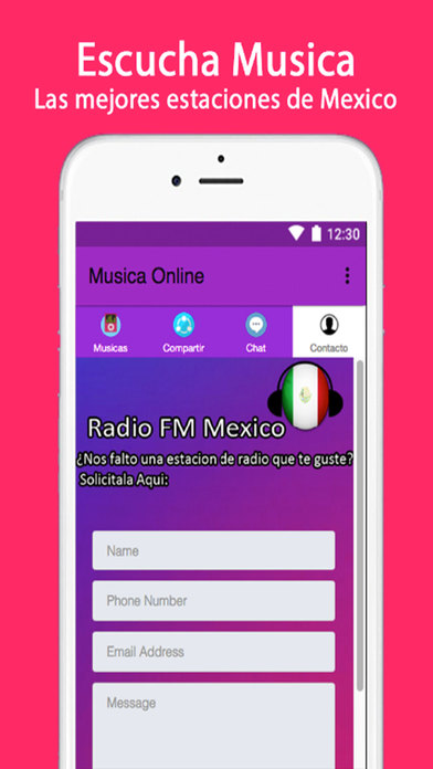 Musica Online Mexico screenshot 2