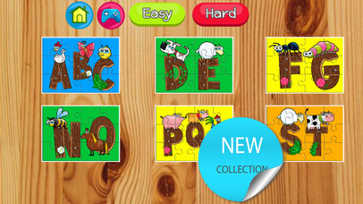 ABC alphabet jigsaw puzzle games for kids and baby screenshot 4