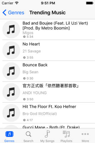 S Music - MP3 Player & Playlist Manager screenshot 3