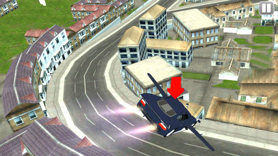 Futuristic Flying Car : Crazy Driving Simulator 3D screenshot 2