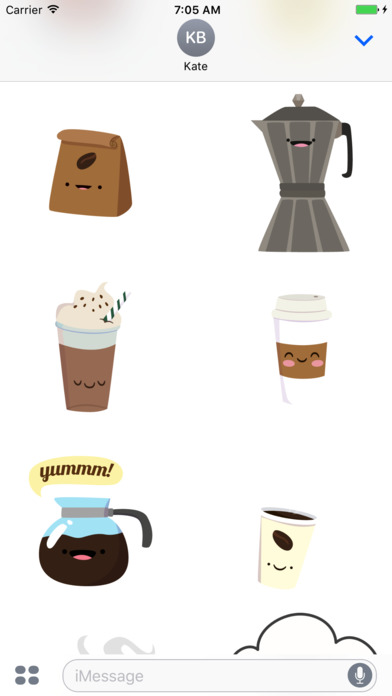 Coffee Time Emojis screenshot 3