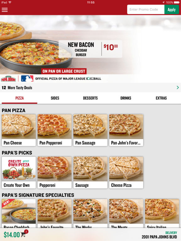 Papa John s Pizza On The App Store