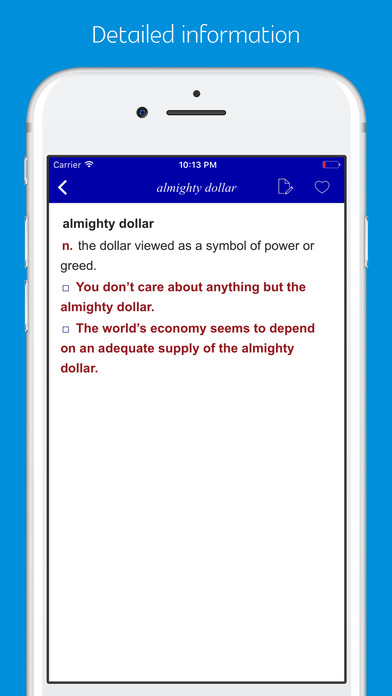 American Slang and Colloquialism Dictionary screenshot 2