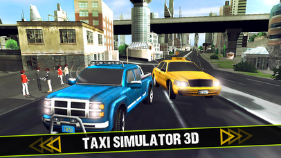 Taxi Simulator 3D screenshot 2