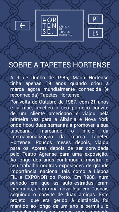 Fabrica Tapetes Hortense screenshot 3