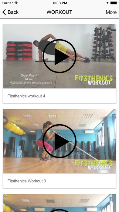 Fitsthenics workout screenshot 2