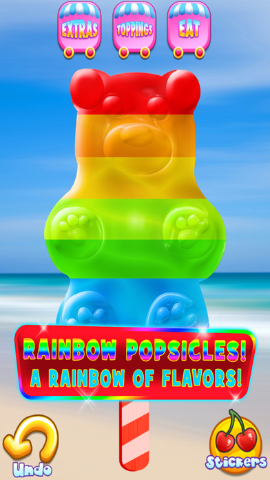 Rainbow Ice Cream & Popsicles - Kids Dessert Maker screenshot 4