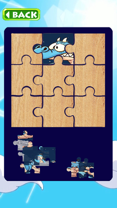 Cute Dragon Games Jigsaw Puzzles Education screenshot 3