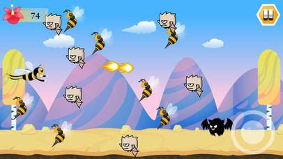 超级蜜蜂大冒险-经典冒险游戏 screenshot 2